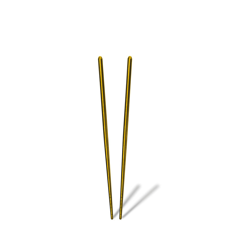CHOPSTICKS Stainless Steel Chopsticks, Gold