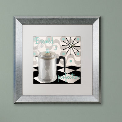Jadaya 'Fifties Kitchen V' by Color Bakery Framed Graphic Art