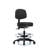 Monserrat Backed Adjustable Height Ergonomic Lab Stool with Footring Pedestal Base-30640691-30640689