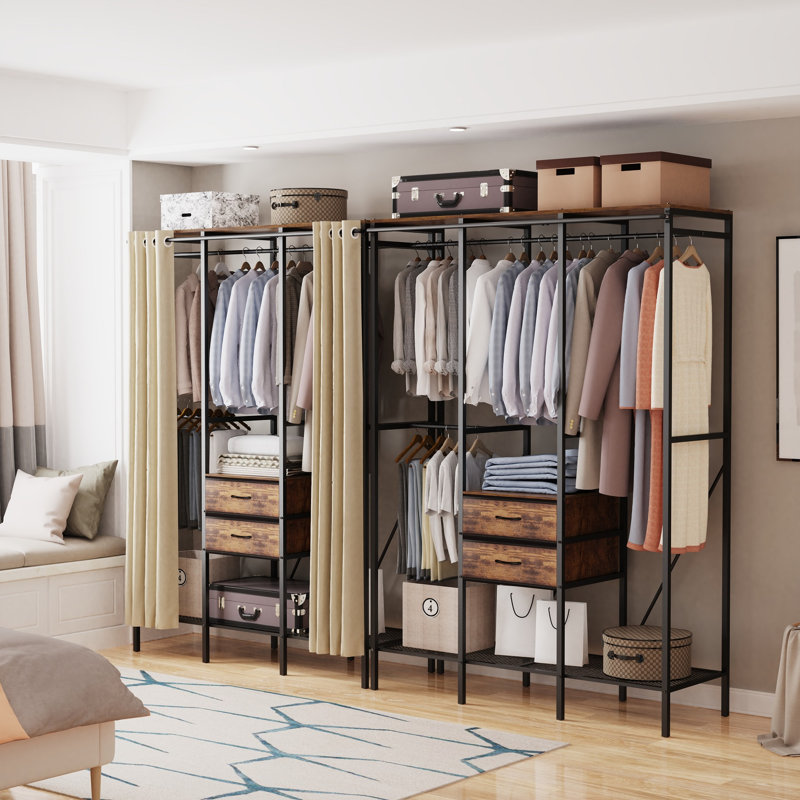 Natalye 58.9" W Portable Wardrobe