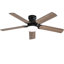 Ventilateur de plafond moderne à 5 pales avec lumière DEL et télécommande Derick-369074906-379626993
