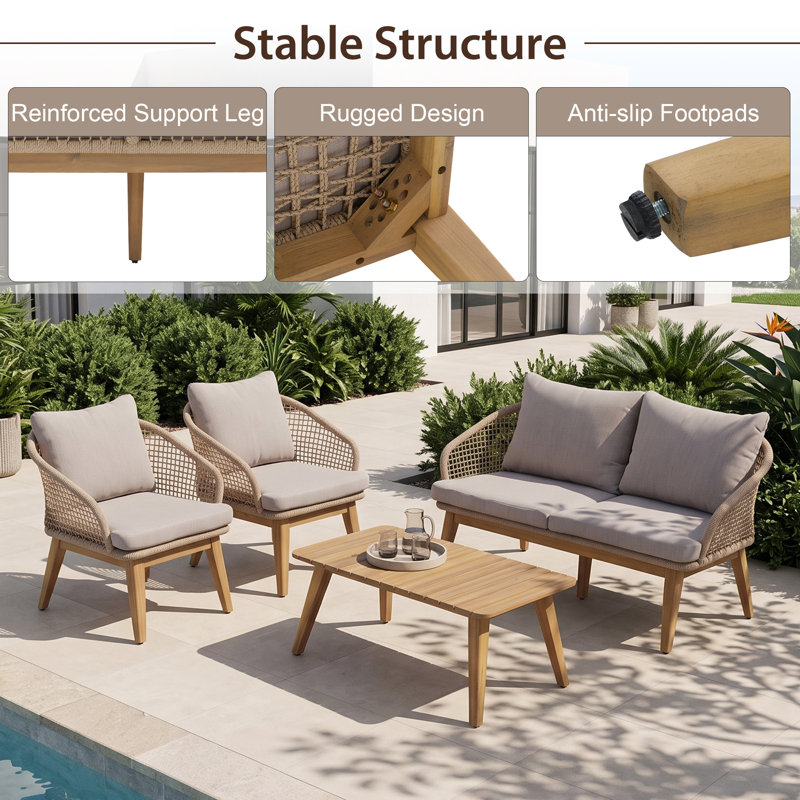 Piece Outdoor Conversation Set