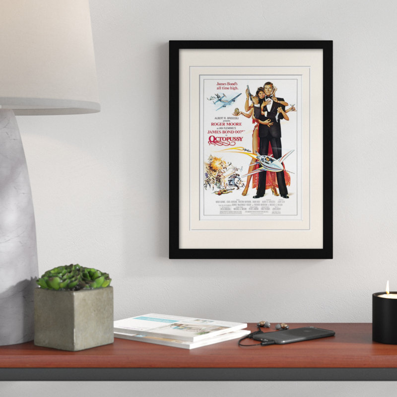 Octopussy One Sheet by James Bond - Single Picture Frame Print