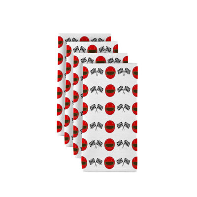 Brendon Polyester Abstract Square Napkin
