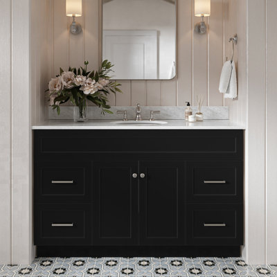 Ensemble de meuble-lavabo simple 55 po Partham