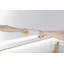 Miroir de salle de bain 84 po x 48 po à DEL avec façade et rétroéclairage, miroir de meuble-lavabo mural avec cadre en aluminium, antibuée, mémoire, 3 couleurs, gradation continue-988542777-988542776