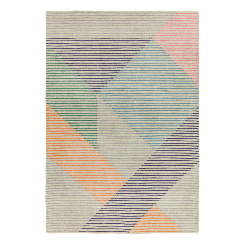 Danielle Striped Area Rug, Rectangle 120 x 170cm