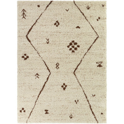 Tapis rose / beige DeCarava