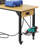 59.2'' W Manufactured Wood Top Height-Adjustable Workbench with Wheels