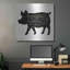 «Pig Ham It Up» par Cindy Jacobs sur métal-1920587822