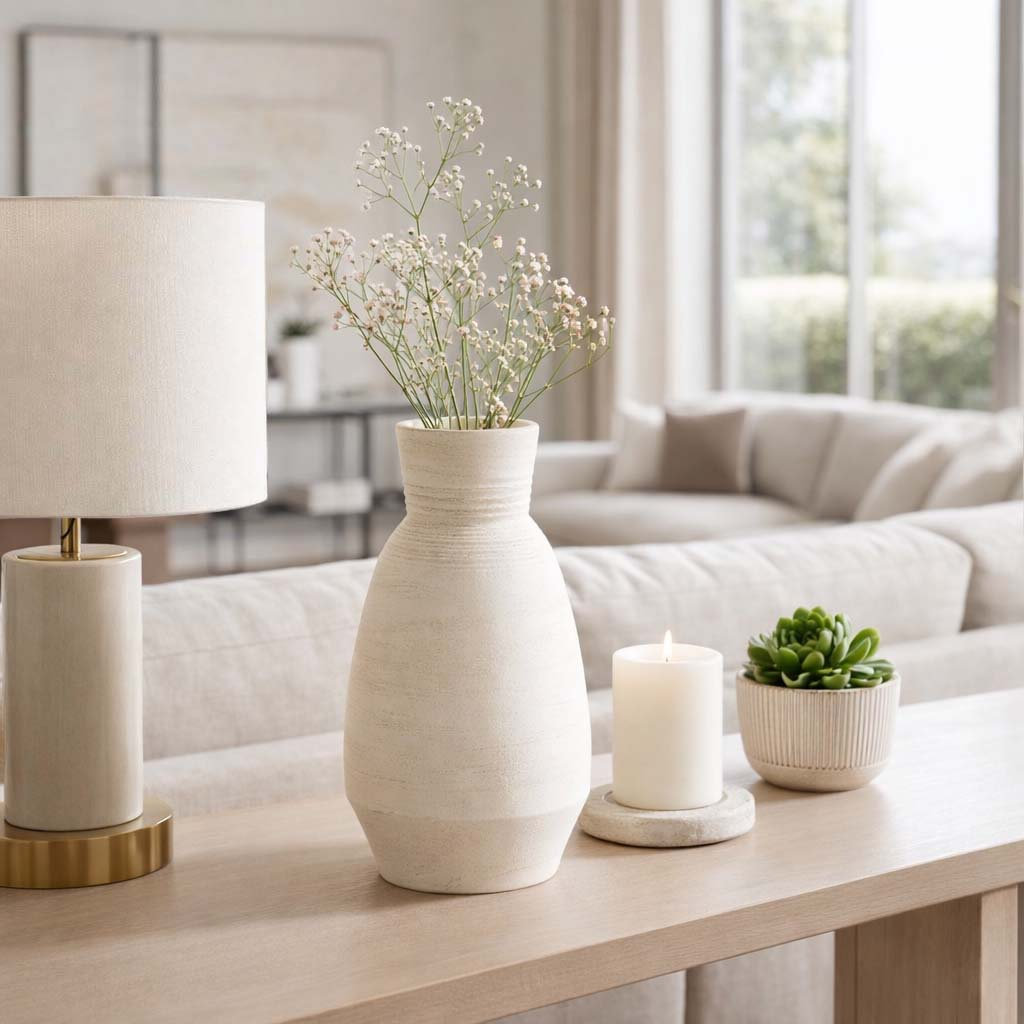 Tylese Terracotta Table Vase