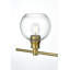 Applique murale Collier en or satiné et verre clair-1863949562-1863949567-1863949561
