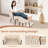 Itamar Velvet Accent Chair with Ottoman-361014217