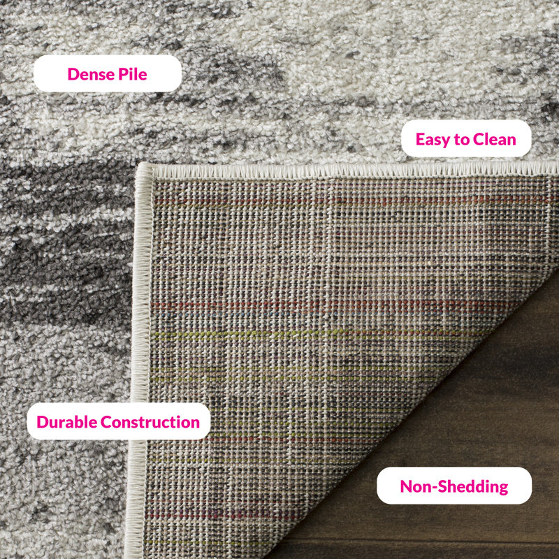 Muniz Performance Geometric Rug, Rectangle 5'1" x 7'6"