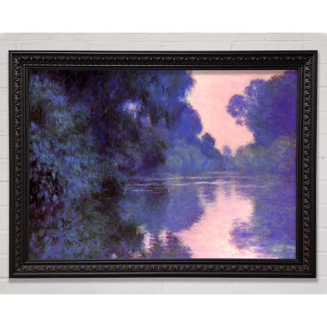 Monet Seine Arm bei Giverny - Druck