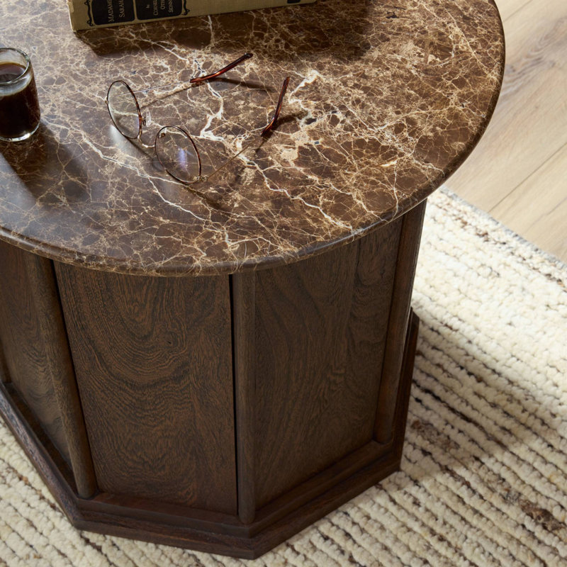 Pavlo Marble End Table