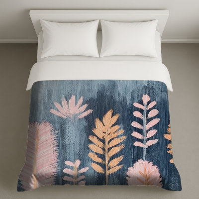 Leaves Bedding Floral Duvet Cover Bohemian Boho