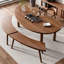 Bureaux en bois massif noyer-107551907