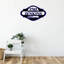 Art mural en métal avec nom monogramme d'adresse-2110355569-2110355582-2110906855