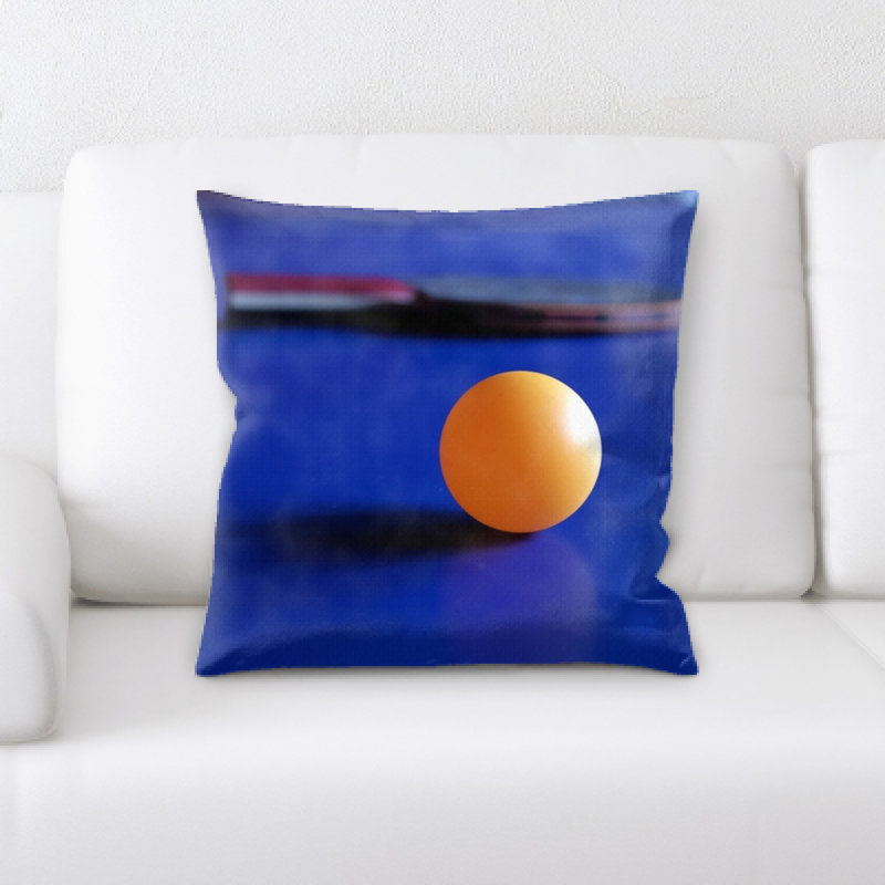 Microsuede Reversible Throw Pillow