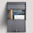 Metro Locking Security Wall Mount Mailbox, Granite,Medium