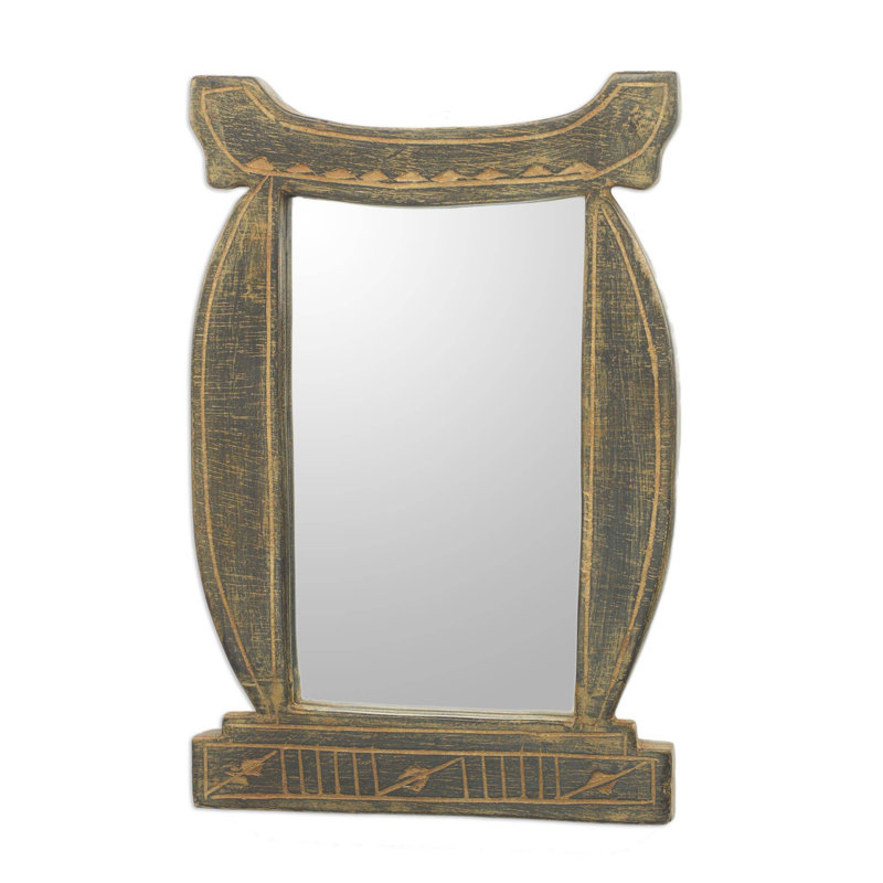 Miroir mural rustique grand lit en bois grand odo schemaa Lucca