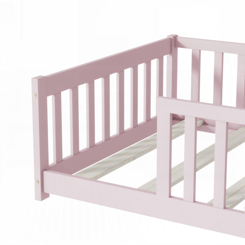 Lit multifonctionnel idéal pour les petites pièces et les périodes de transition, Rose