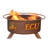 Collegiate Series Round Steel Fire Pit-14987321