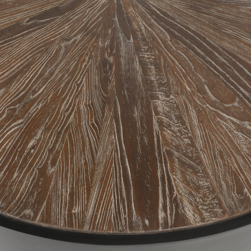 Salsbury Solid Wood Coffee Table, Black