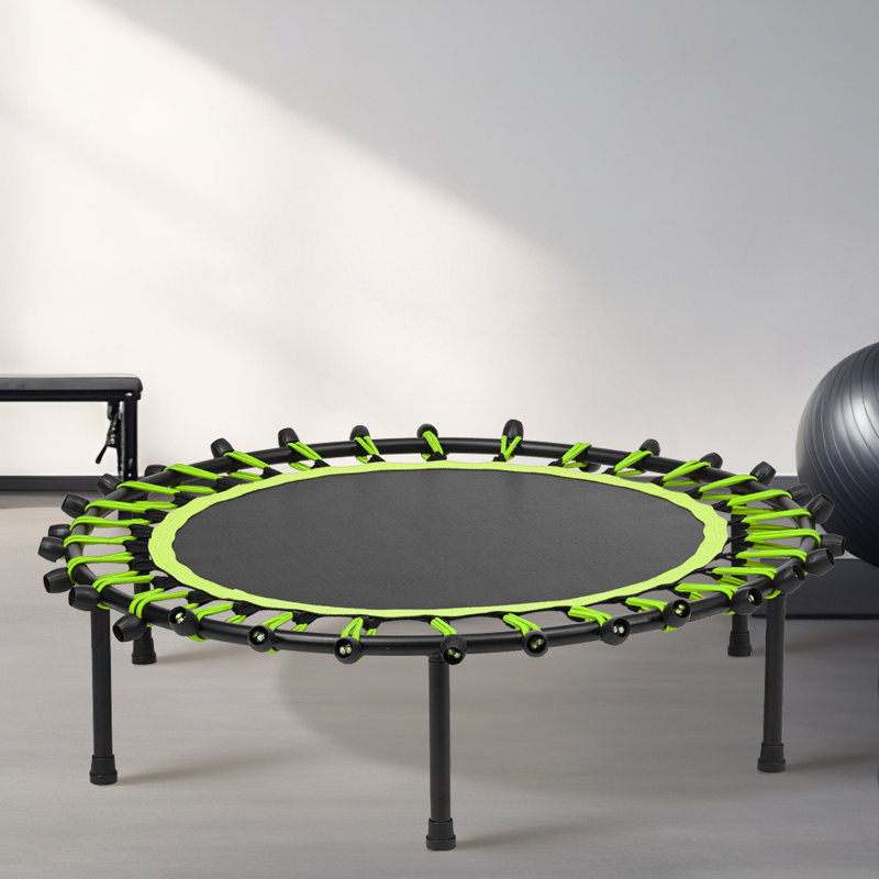 Freeport Park ft Round Backyard Trampoline, Black/Green