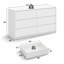 Commode double moderne avec tiroir White-1424856491-1418559572