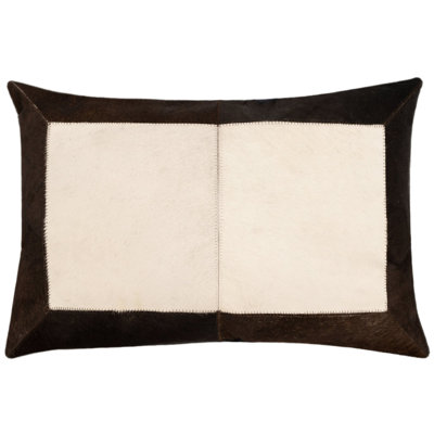 Plaid and Geometric Feather Throw Pillow