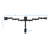Mount-It Full Motion Triple Monitor Mount 3 Screen Desk Stand Fits 13 - 27 in. Computer Monitors
