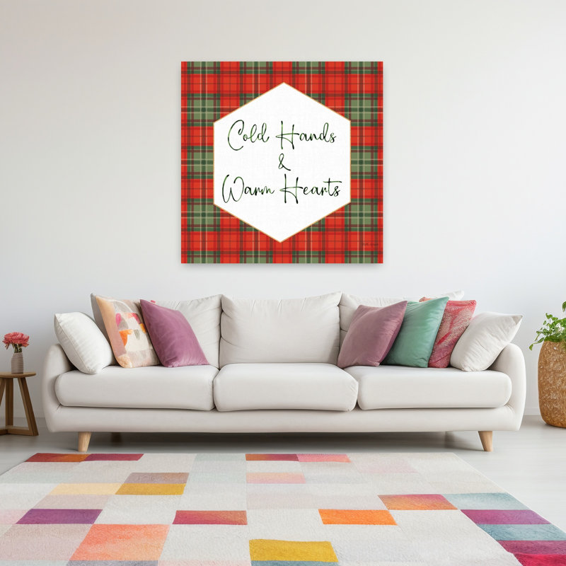 «Classic Christmas VI», art abstrait traditionnel, H 48 po x l 48 po