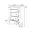Meuble de rangement 1Pc
