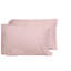Ensemble de draps luxueusement doux 100% viscose de bambou 4 pièces - Rose pâle certifié OEKO-TEX | Très grand lit californien rafraîchissant et évacuant l'humidité-122647613-122647619