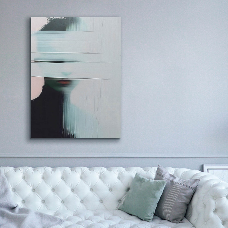 Ivy Bronx «The Face No 1» par Andreas Magnusson, art mural sur toile, 18 po x 26 po, H 54 po x l 40 po x P 1,5 po