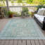 Tapis turquoise intérieur / extérieur lavable à la machine-1696520665