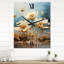 Horloge murale Blossoming Daisy Sky-99638969