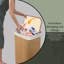 Navarrete Bamboo Laundry Hamper with Handles