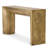 Console Table Drayton hammered vintage brass finish