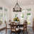 5 - Light 19.8" White Dimmable Drum Chandelier-1260295035