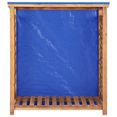 3Ft. x 1Ft. Solid Wood Log Store