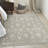 Shadows Power Loom Polyester Floral Area Rug -464851419