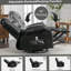 39.76 In. W Leather Recliner With Rocking, Remote Control, Tufted And Storage-1820789287