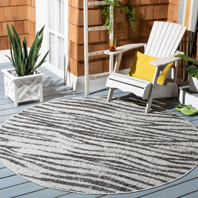 Nurgul Performance Animal Print Indoor/Outdoor Area Rug