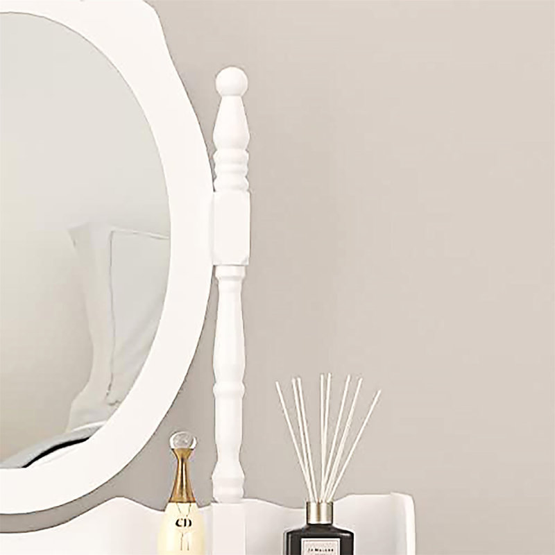 Vanity Table Set With Mirror