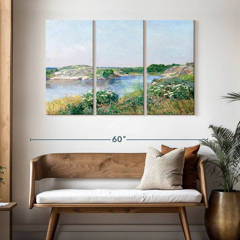 Alvord The Little Pond Appledore, 32" H x 50" W