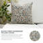 Coussin décoratif à imprimé de bloc Fab Fabine-111690912