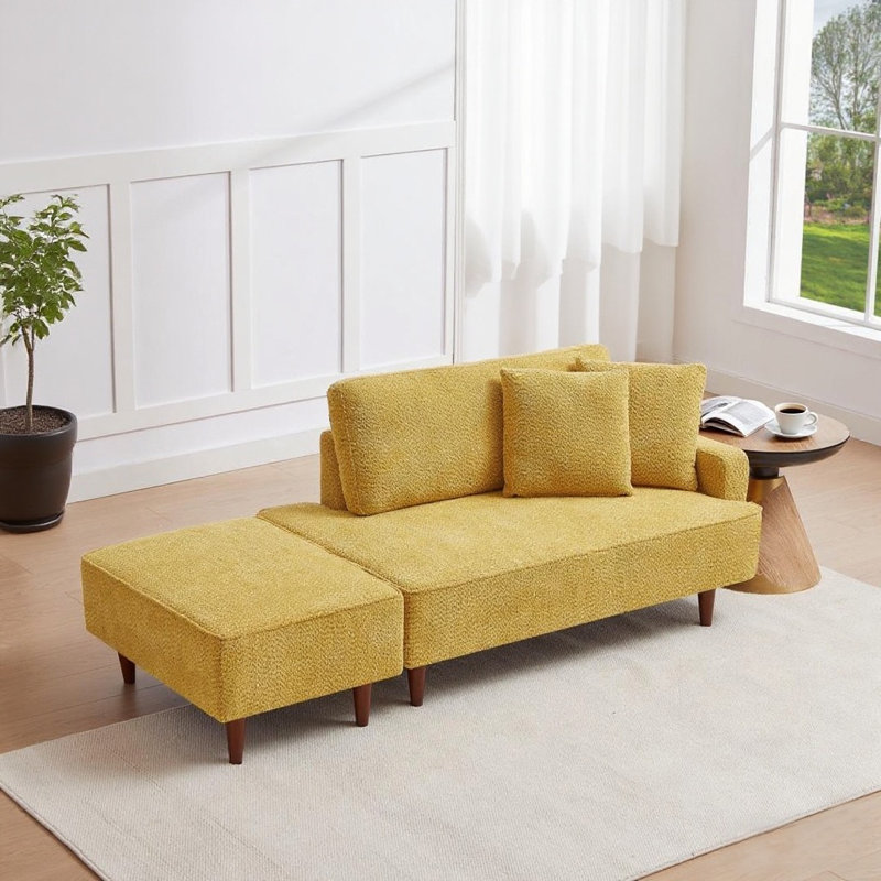 Méridiennes Lounges + Ottman, Jaune